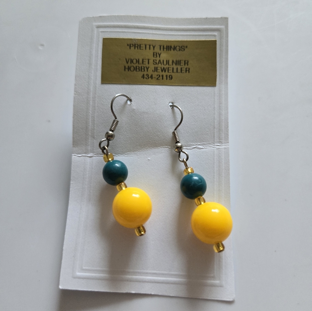 "Pretty Things" Earrings by Violet Saulnier Hobby Jeweler